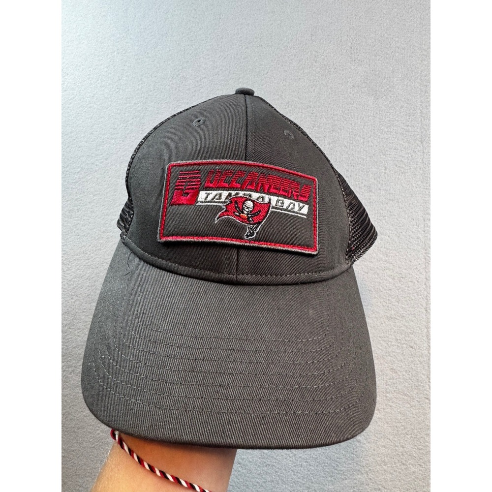 47 Brand Tampa Bay Buccaneers Youth Trucker Hat Mesh Back Adjustable Grey